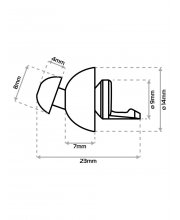 Oxford FilterBuds - Small Fit at JTS Biker Clothing